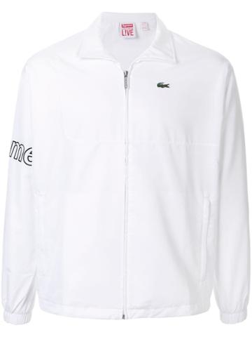 Supreme Lacoste Track Style Jacket - White