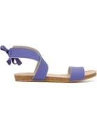 Humanoid Tie Ankle Sandals