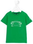 Aston Martin Kids - Car Print T-shirt - Kids - Cotton - 24 Mth, Green