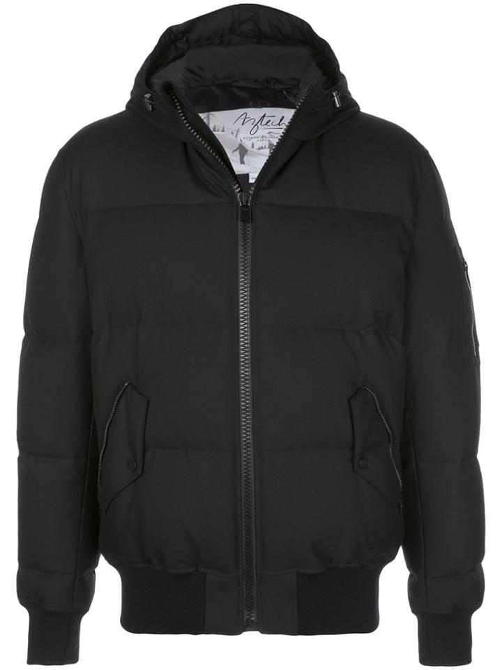 Aztech Mountain Shadow Mountain Bomber Jacket - Black