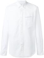 Officine Generale - Shirt With Trimmed Pocket - Men - Cotton - S, White, Cotton