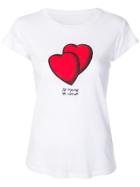 Zadig & Voltaire Heart Print T-shirt - White