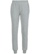 Atm Anthony Thomas Melillo Slim-fit Track Pants, Women's, Size: Xs, Grey, Cotton/polyester