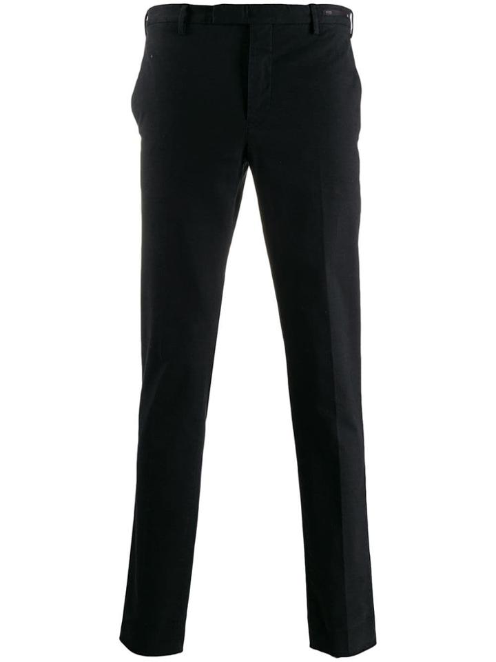 Pt01 Skinny-fit Chinos - Black