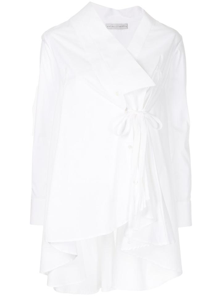 Palmer / Harding Asymmetric Deconstructed Shirt - White