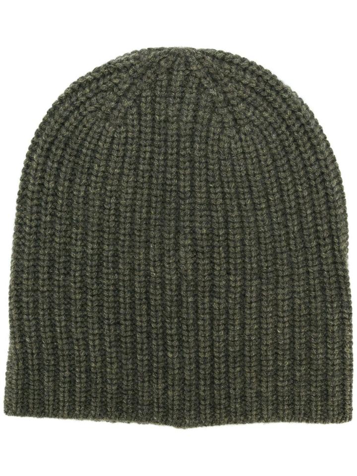 Alex Mill Ribbed Knit Beanie - Green