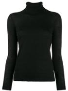 Paule Ka Rollneck Knit Sweater - Black