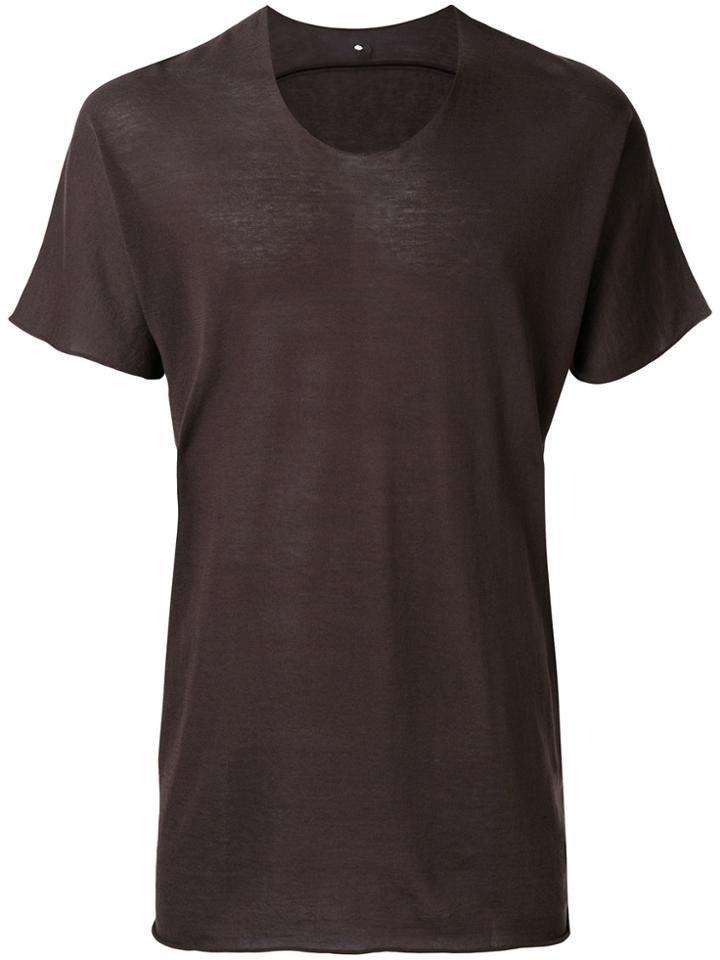Label Under Construction Short Sleeve T-shirt - Brown