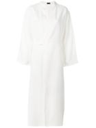 Joseph - Kimono Wrap Dress - Women - Viscose - 40, White, Viscose