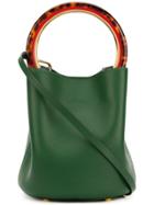 Marni Pannier Top Handle Bag - Green