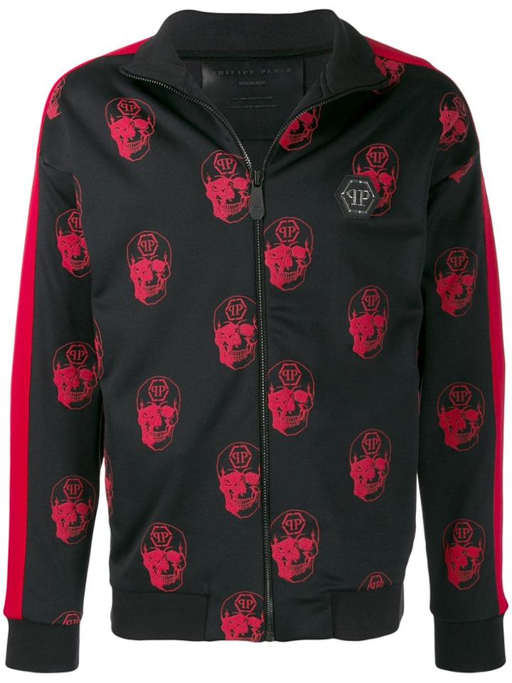 Philipp Plein Skull Sweatjacket - Black