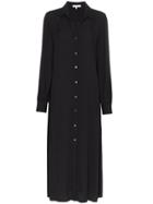 Frame Denim Button Down Shirt Dress - Black