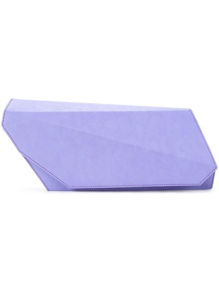 Lamat 'angular' Clutch - Purple