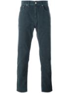 Bellerose Straight-leg Corduroy Trousers, Men's, Size: 31, Grey, Cotton