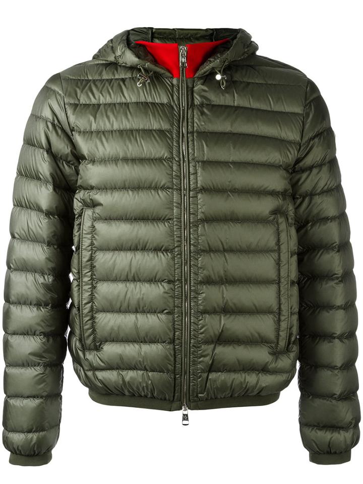 Moncler Cedrick Padded Jacket, Men's, Size: 1, Green, Polyamide/feather Down