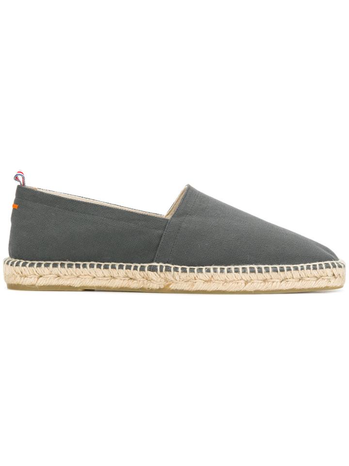 Castañer Round Toe Espadrilles - Grey