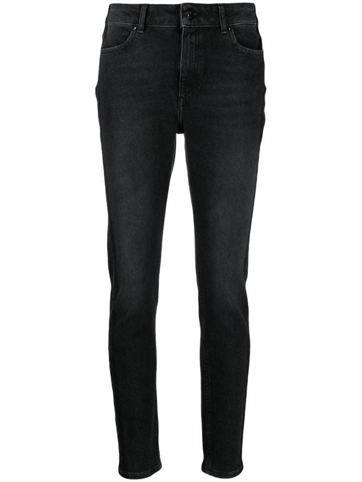 Escada Sport Mid-rise Skinny Jeans - Black