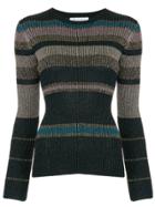 Bella Freud Joan Didion Stripe Knitted Sweater - Multicolour