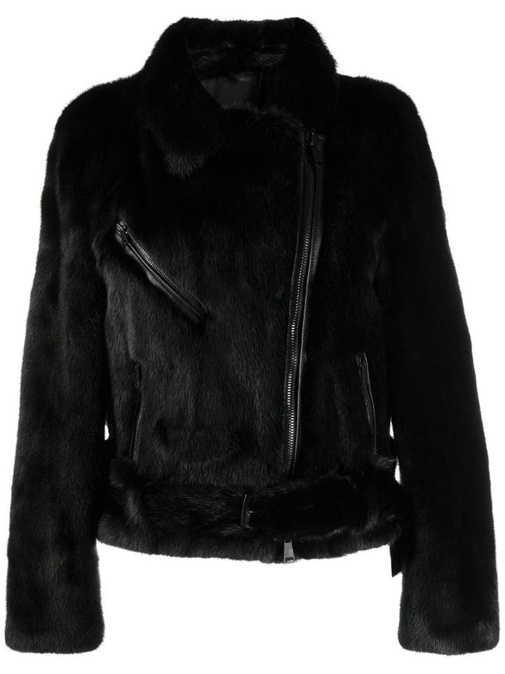 Numerootto Valerie Biker Jacket - Black