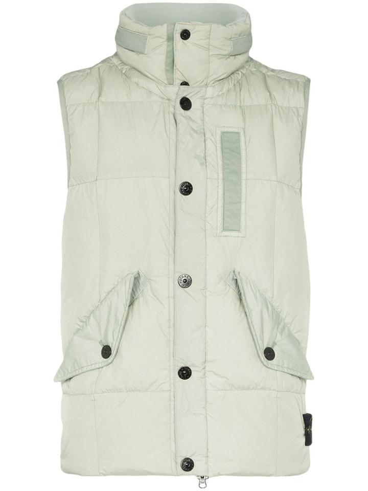 Stone Island Padded Gilet - Grey