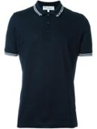 Salvatore Ferragamo Classic Polo Shirt, Men's, Size: Medium, Blue, Cotton