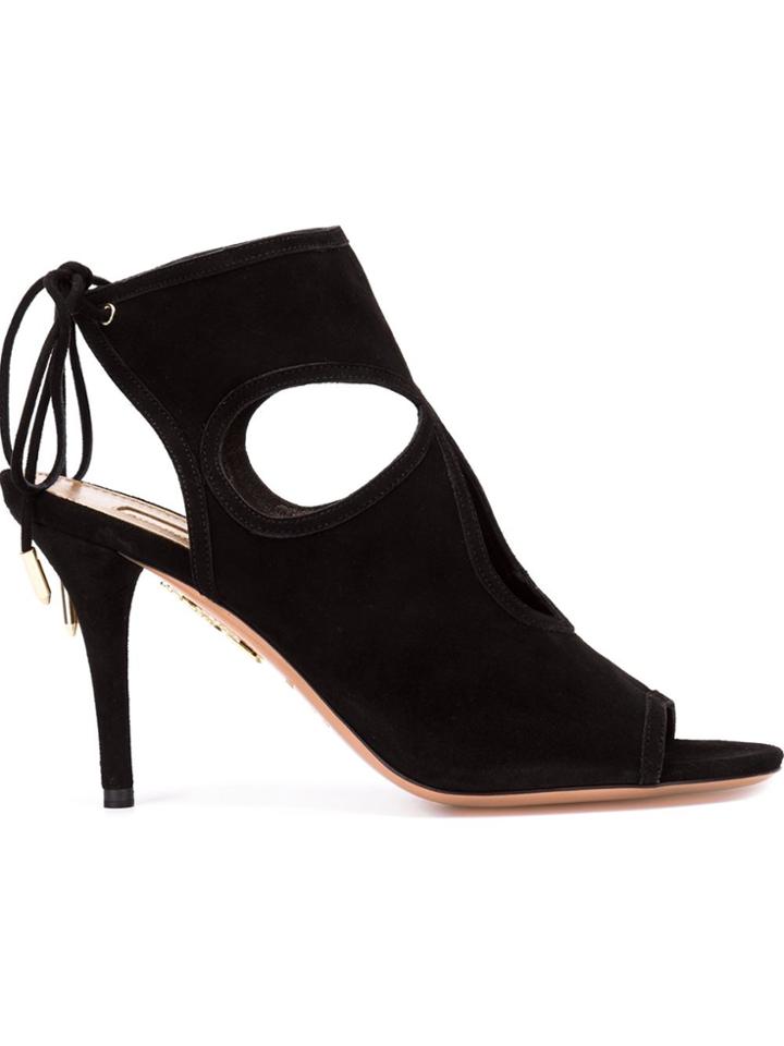 Aquazzura Sexy Thing Sandals - Black