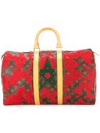 Jay Ahr Morocco Flag Vintage Louis Vuitton Keepall - Red