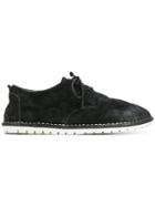 Marsèll Contrast Sole Derby Shoes - Black
