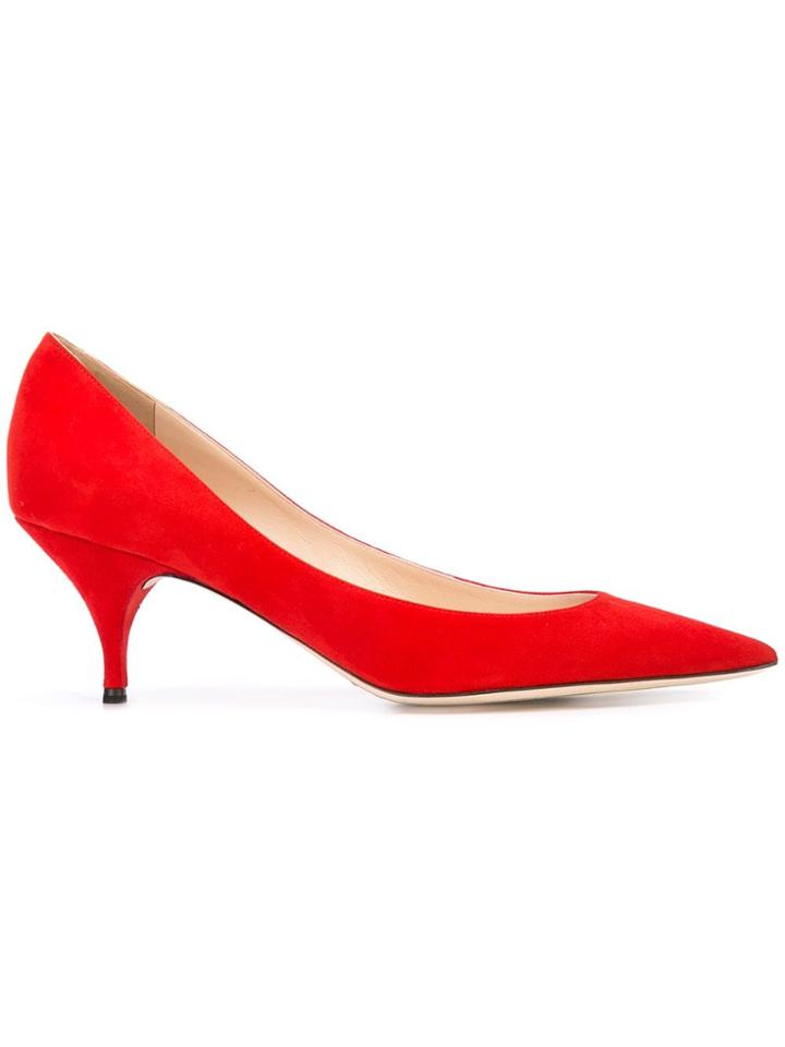 Nina Ricci Nina Ricci Nr2502008002 Red Calf Suede