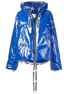 Khrisjoy Padded Vinyl Jacket - Blue