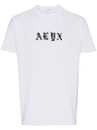 Alyx Gothic Logo T Shirt - White