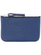 Soulland Embossed Front Wallet - Blue