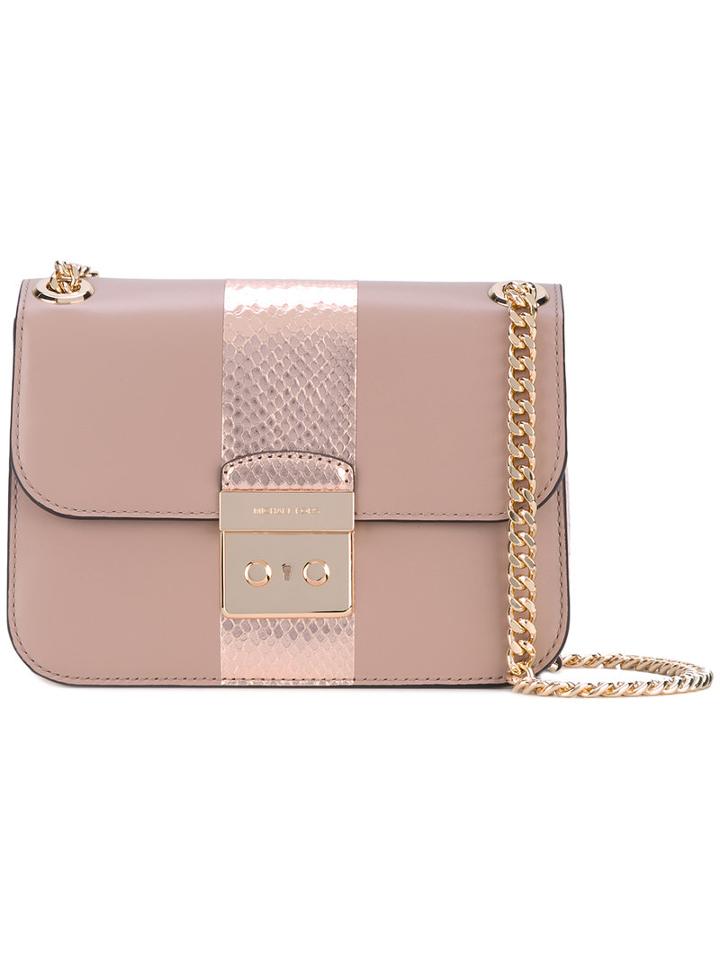 Michael Michael Kors - Sloan Editor Shoulder Bag - Women - Leather - One Size, Pink/purple, Leather