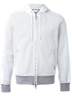 Moncler Zipped Hoodie, Men's, Size: M, Grey, Cotton/polyamide