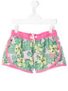 Vingino - Teen Printed Shorts - Kids - Polyester - 16 Yrs, Pink/purple