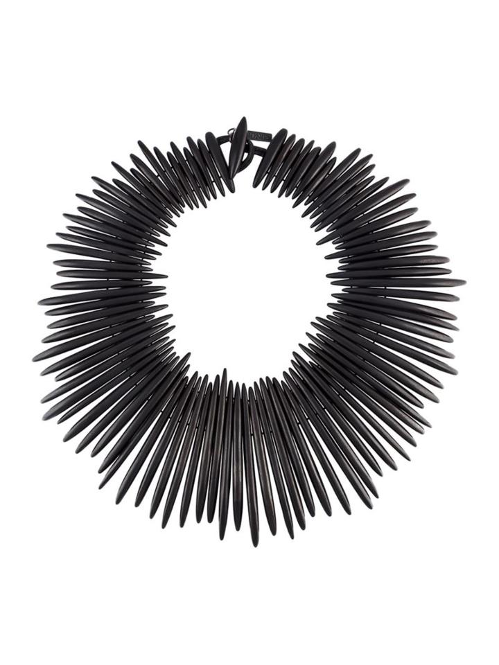 Monies Carved Shard Necklace