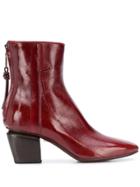 Officine Creative Vinciene Ankle Boots - Red