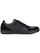 Trussardi Jeans Zip Detail Sneakers - Black