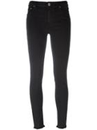 Don't Cry Super Skinny Cropped Jeans, Women's, Size: 28, Black, Cotton/polyester/spandex/elastane/viscose