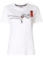 Ps By Paul Smith Dog Print T-shirt - White