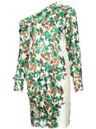 Rachel Comey Rose Print Shift Dress - Green