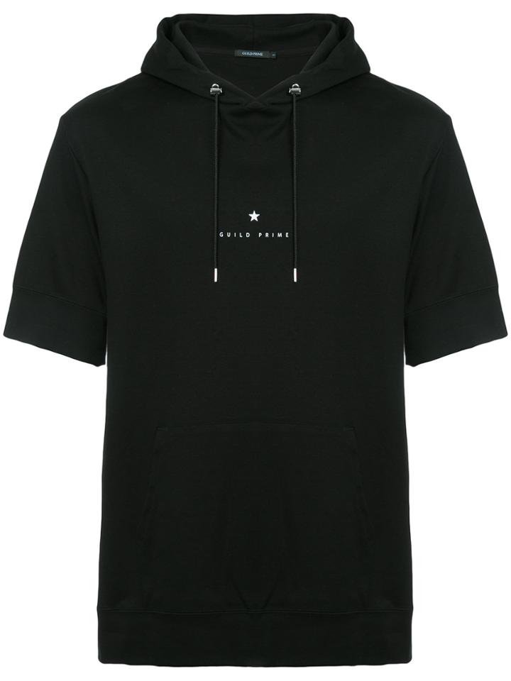 Guild Prime Short-sleeve Logo Hoodie - Black