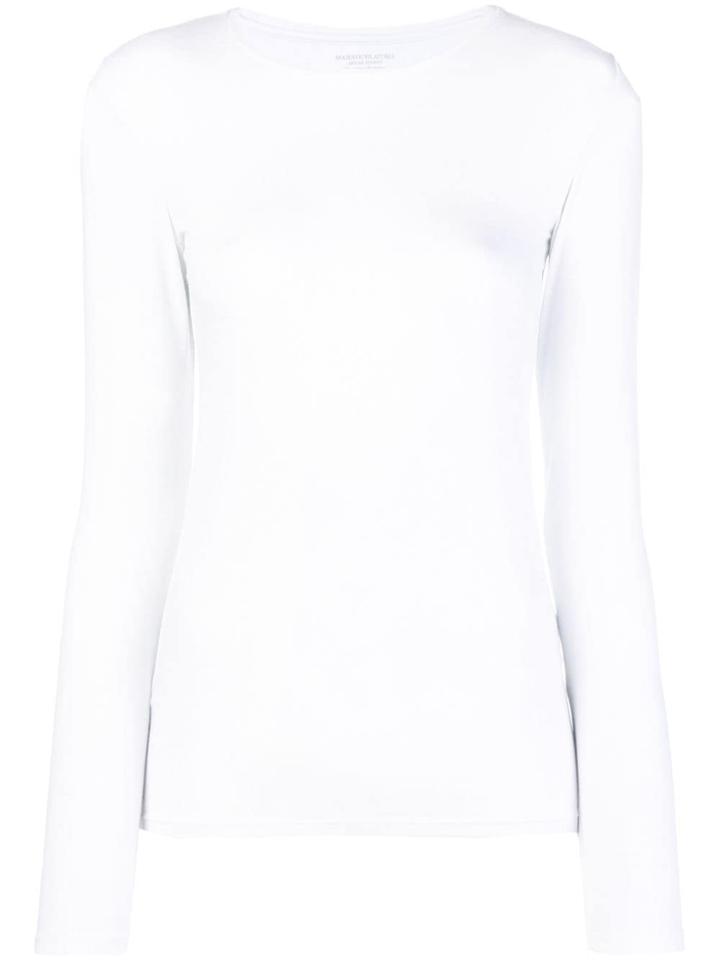 Majestic Filatures Fitted Top - White