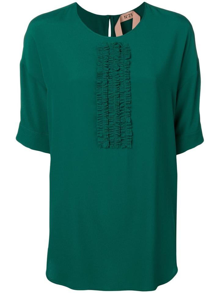 Nº21 Floaty Blouse - Green