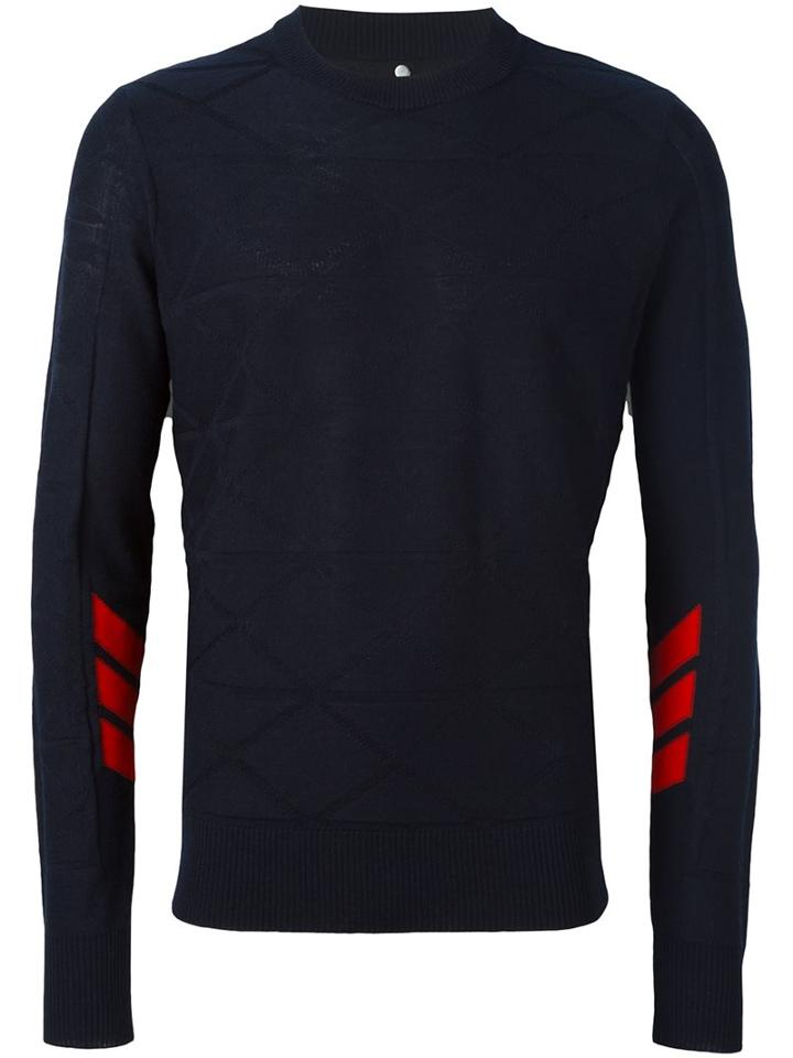 Oamc Contrast Stripe Jumper