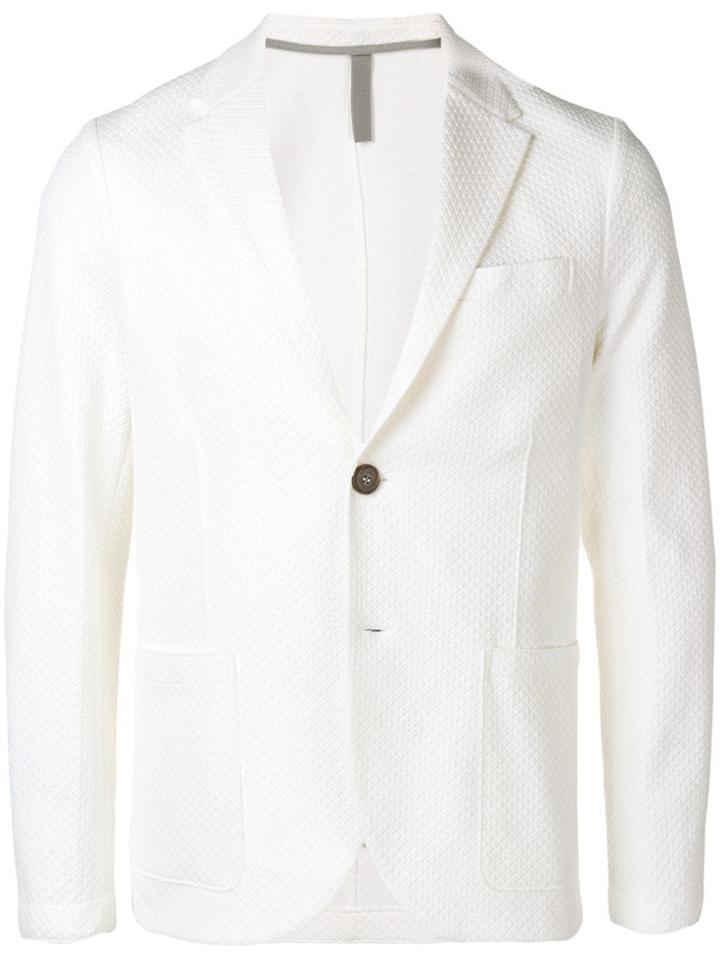 Harris Wharf London Single-breasted Blazer - White