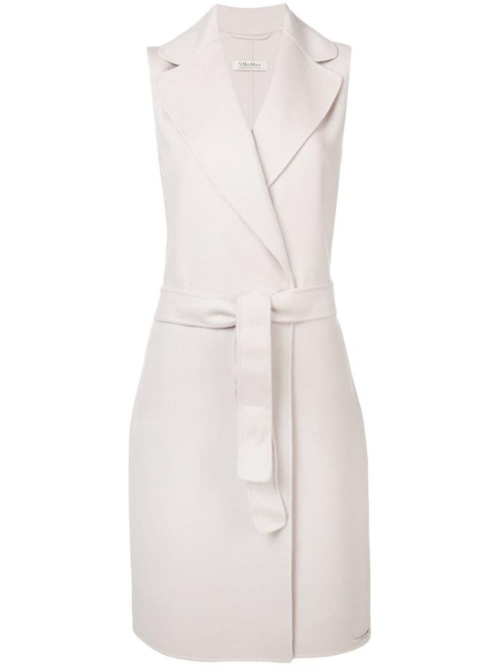 's Max Mara Sleeveless Belted Gilet - Neutrals