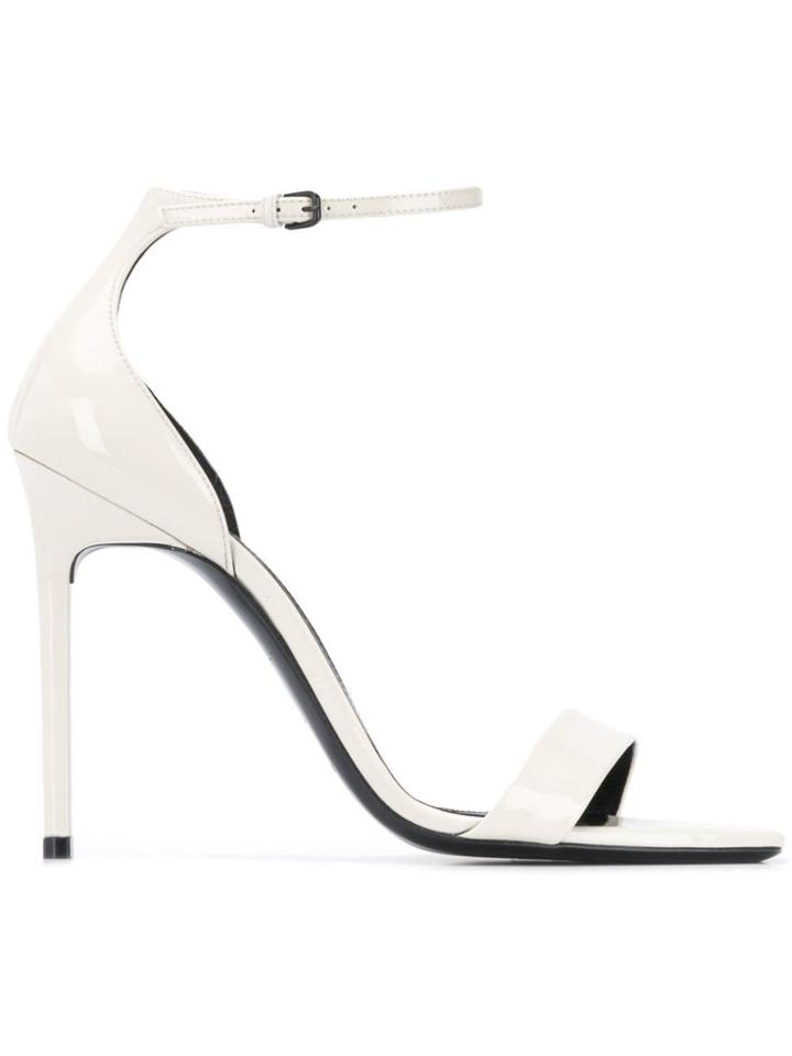 Saint Laurent Jane 105 Sandals - Neutrals