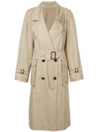Nehera Belted Trench Coat - Brown