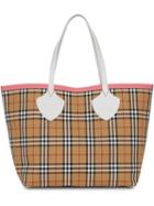 Burberry The Giant Reversible Tote In Vintage Check - Multicolour